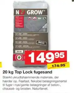 Bauhaus Top lock fugesand tilbud
