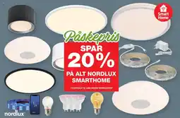 Bauhaus På alt nordlux smarthome tilbud