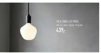 Johannes Fog Tala enno led pære tilbud