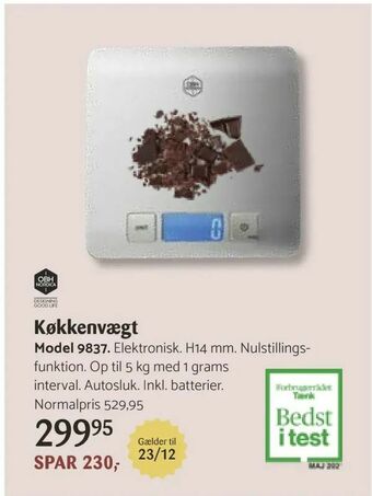 Kop & Kande Køkkenvægt tilbud