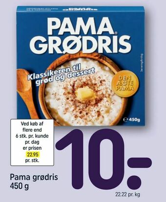 REMA 1000 Pama grødris tilbud