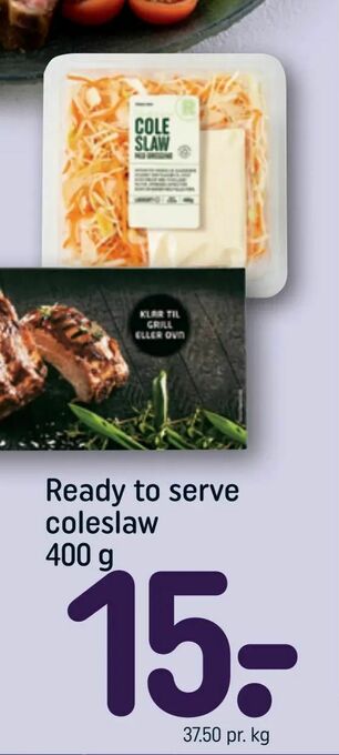 REMA 1000 Ready to serve coleslaw tilbud