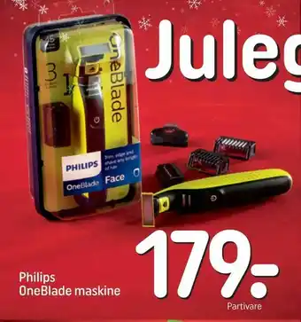 REMA 1000 Philips OneBlade maskine tilbud