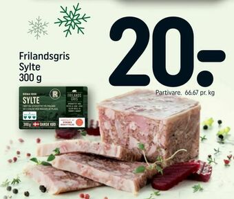 REMA 1000 Frilandsgris Sylte tilbud