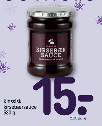 REMA 1000 Klassisk kirsebærsauce tilbud