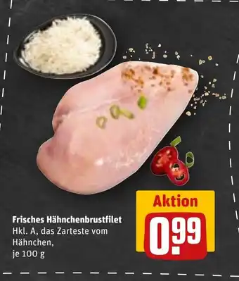 REWE DE Frisches Hähnchenbrustfilet tilbud