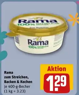 REWE DE Rama zum Streichen, Backen & Kochen tilbud