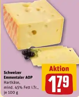 REWE DE Schweizer Emmentaler AOP tilbud