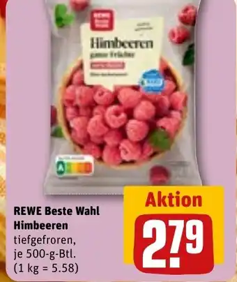 REWE DE REWE Beste Wahl Himbeeren tilbud