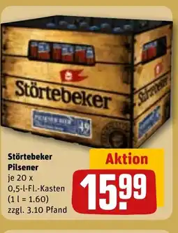 REWE DE Störtebeker Pilsener tilbud