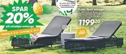 Bilka F.eks. Terni solvogn tilbud