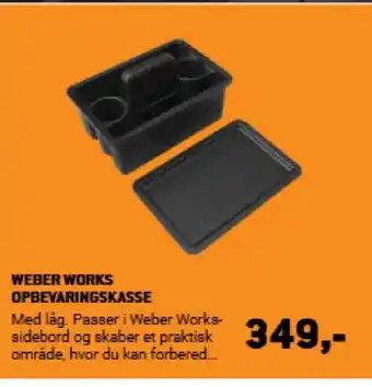 XL-BYG WEBER WORKS OPBEVARINGSKASSE tilbud