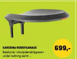 XL-BYG GARDENA ROBOTGARAGE Beskytter robotplæneklipperen tilbud