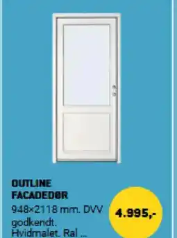 XL-BYG OUTLINE FACADEDOR tilbud