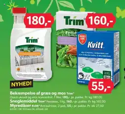 BigDollar Bekæmpelse af græs og mos TrimⓇ tilbud