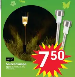 BigDollar HAVSÖ Solcellelampe Spyd tilbud