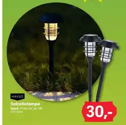 BigDollar HAVSÖ Solcellelampe tilbud
