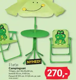 BigDollar Parco Campingsæt tilbud