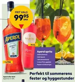 BorderShop Aperol eller Sarti tilbud