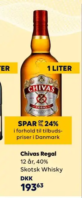 BorderShop Chivas Regal tilbud
