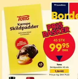 BorderShop Skildpadder 45 stk tilbud