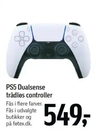 Føtex PS5 Dualsense trådløs controller tilbud