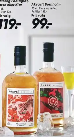 Bilka Akvavit Bornholm tilbud