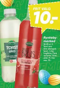 Bilka Rynkeby marked 50-85 cl tilbud