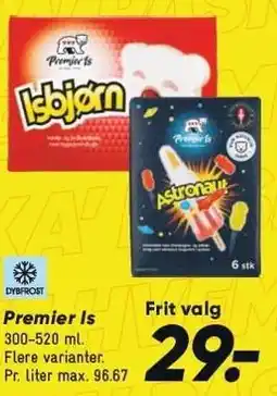 Bilka Premier is 300-520 ml tilbud