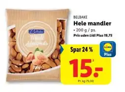 Lidl BELBAKE Hele mandler tilbud