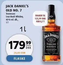 Scandinavian Park Jack Daniels old no.7 tilbud