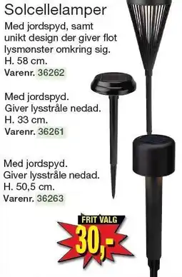 Harald Nyborg Solcellelamper tilbud
