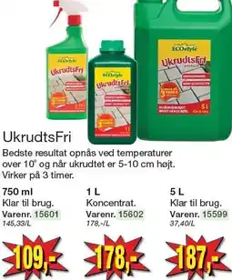 Harald Nyborg UkrudtsFri 750 ml, 1 L eller 5 L tilbud
