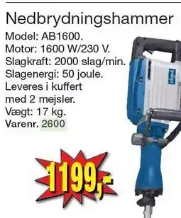 Harald Nyborg Nedbrydningshammer tilbud