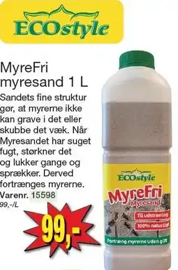 Harald Nyborg MyreFri myresand 1 L tilbud