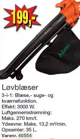 Harald Nyborg Løvblæser tilbud
