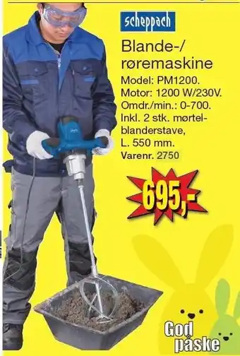 Harald Nyborg Blande-/røremaskine tilbud