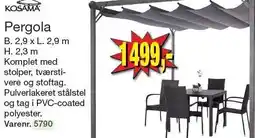 Harald Nyborg Pergola tilbud