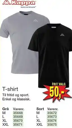 Harald Nyborg T-shirt Grå eller Sort tilbud