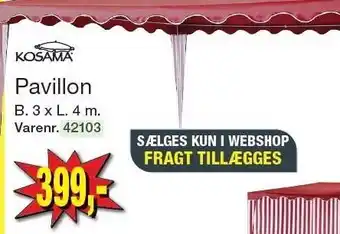 Harald Nyborg Pavillon tilbud