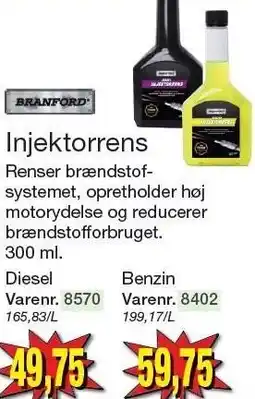 Harald Nyborg Injektorrens Diesel eller Benzin tilbud