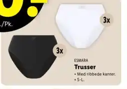 Lidl ESMARA Trusser tilbud