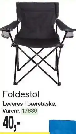 Harald Nyborg Foldestol tilbud