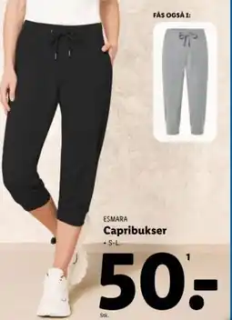 Lidl ESMARA Capribukser tilbud