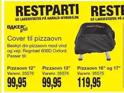 Harald Nyborg Cover til pizzaovn tilbud