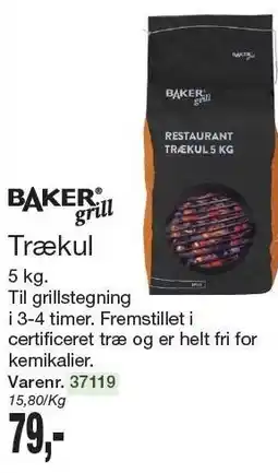 Harald Nyborg BAKER GRILL Trækul tilbud
