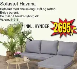 Harald Nyborg Sofasæt Havana tilbud