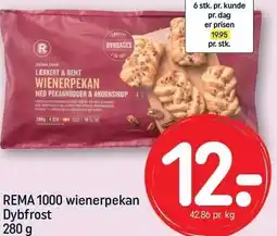 REMA 1000 REMA 1000 wienerpekan Dybfrost 280 g tilbud