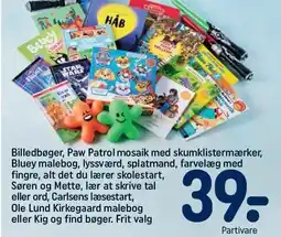 Billedbøger, Lærebøger, malebøger Kig og find bøger Frit valg