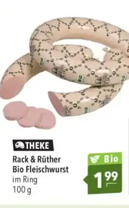 Citti THEKE Rack & rüther bio fleischwurst tilbud